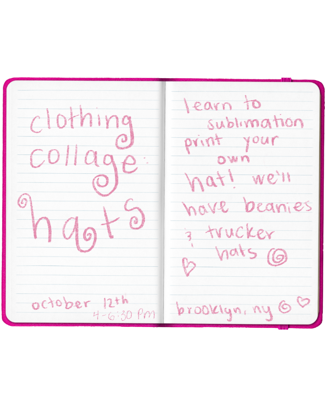 Clothing Collage: Hat Workshop 10/12