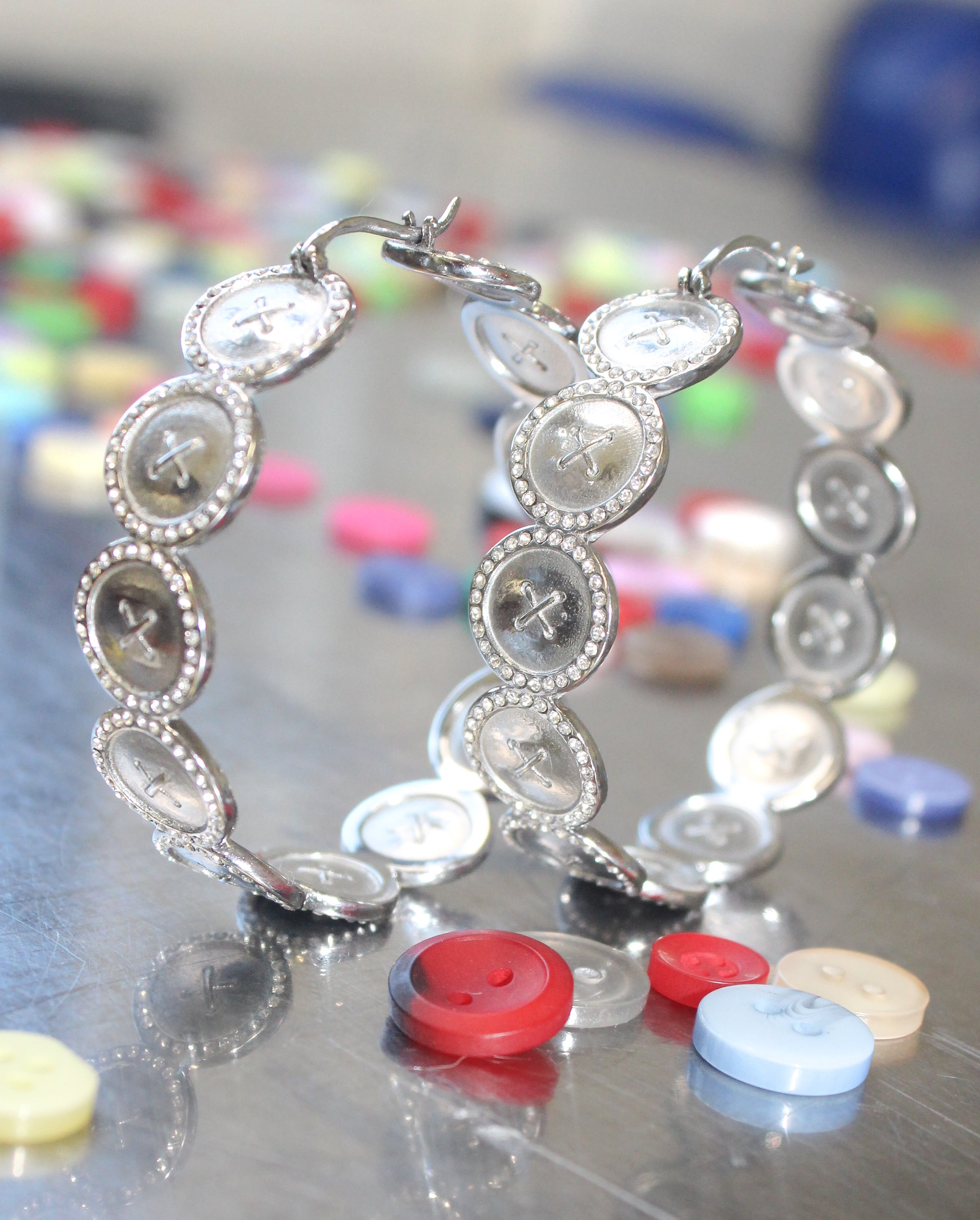Button Hoops