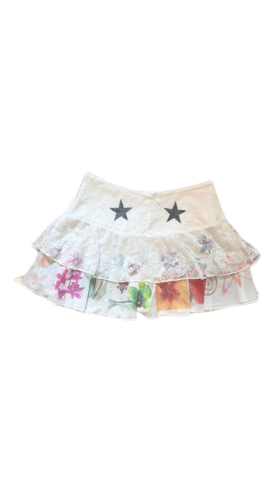 Lace Mini Skirt 2