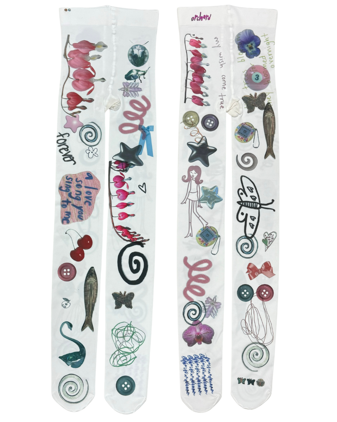 Collage Tights (XS-M)