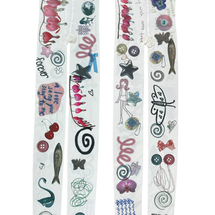 Collage Tights (XS-M)