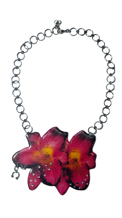 Fire Lily Necklace