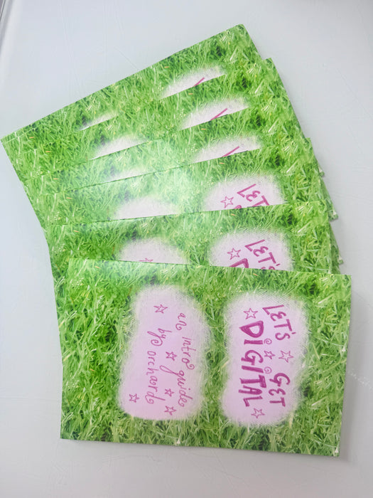 Let’s Get Digital- an intro printing zine
