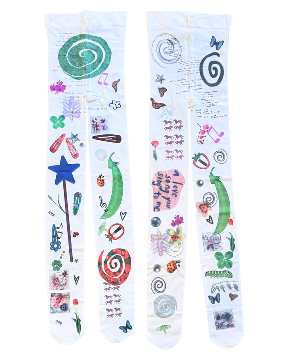 Collage Tights L-XL