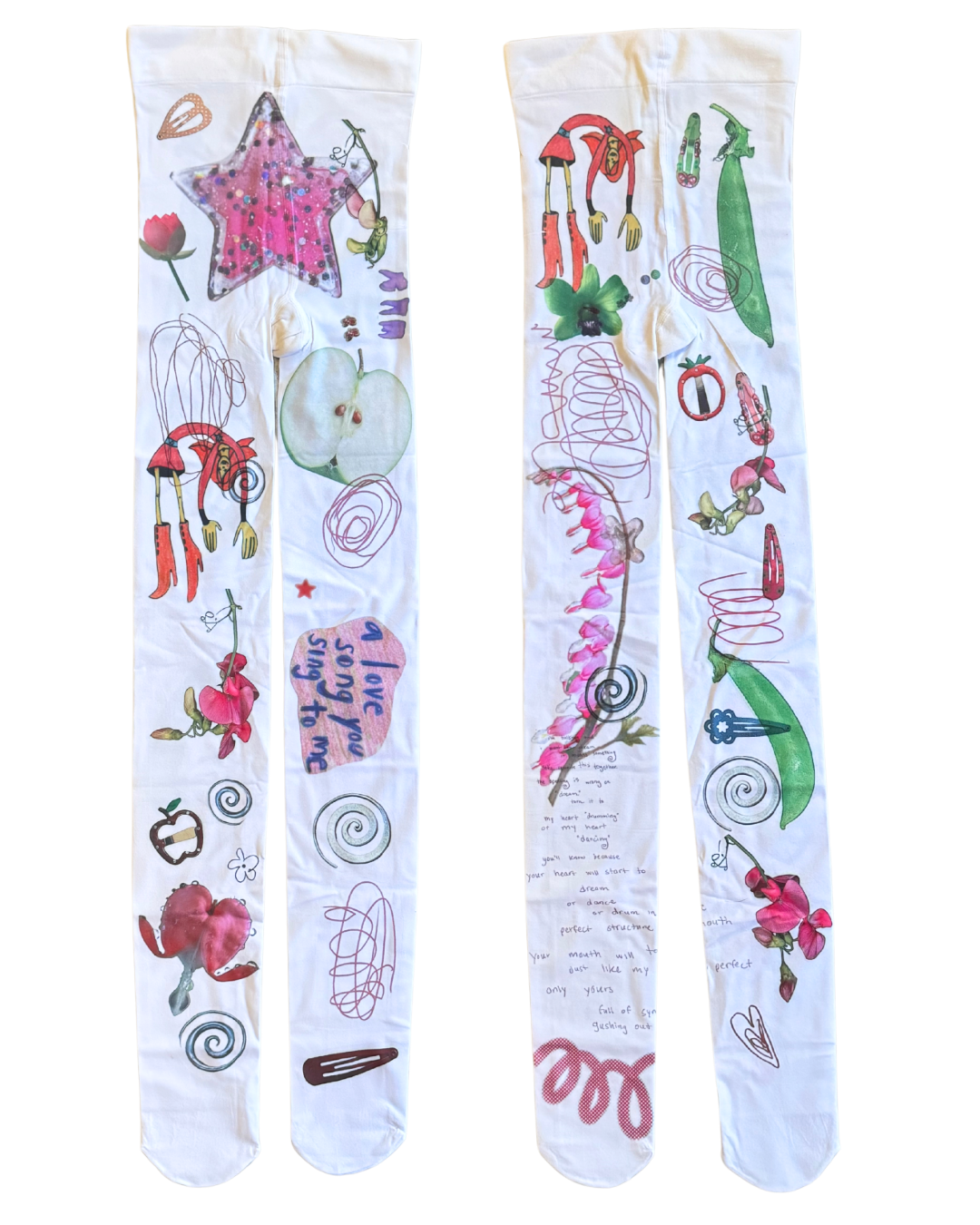 Collage Tights XS-M