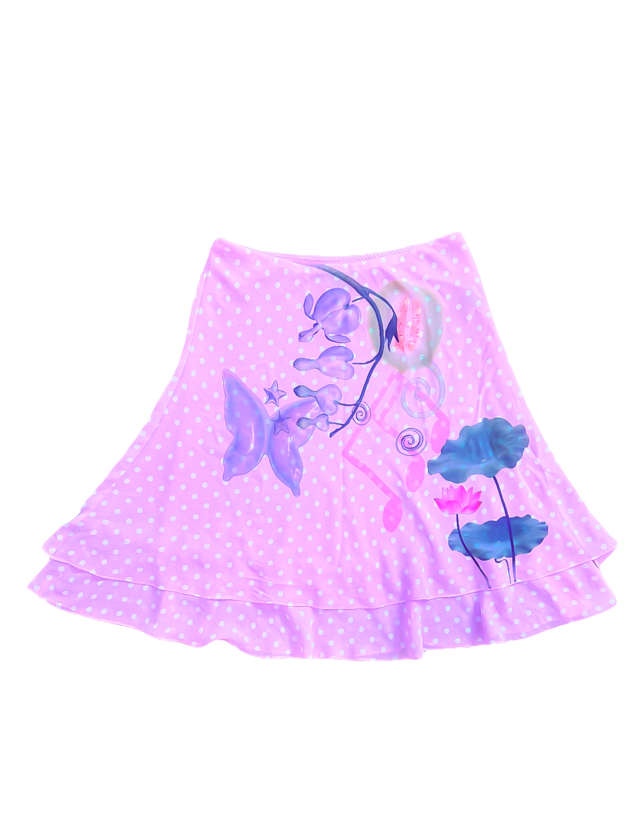 Polka Pink Skirt