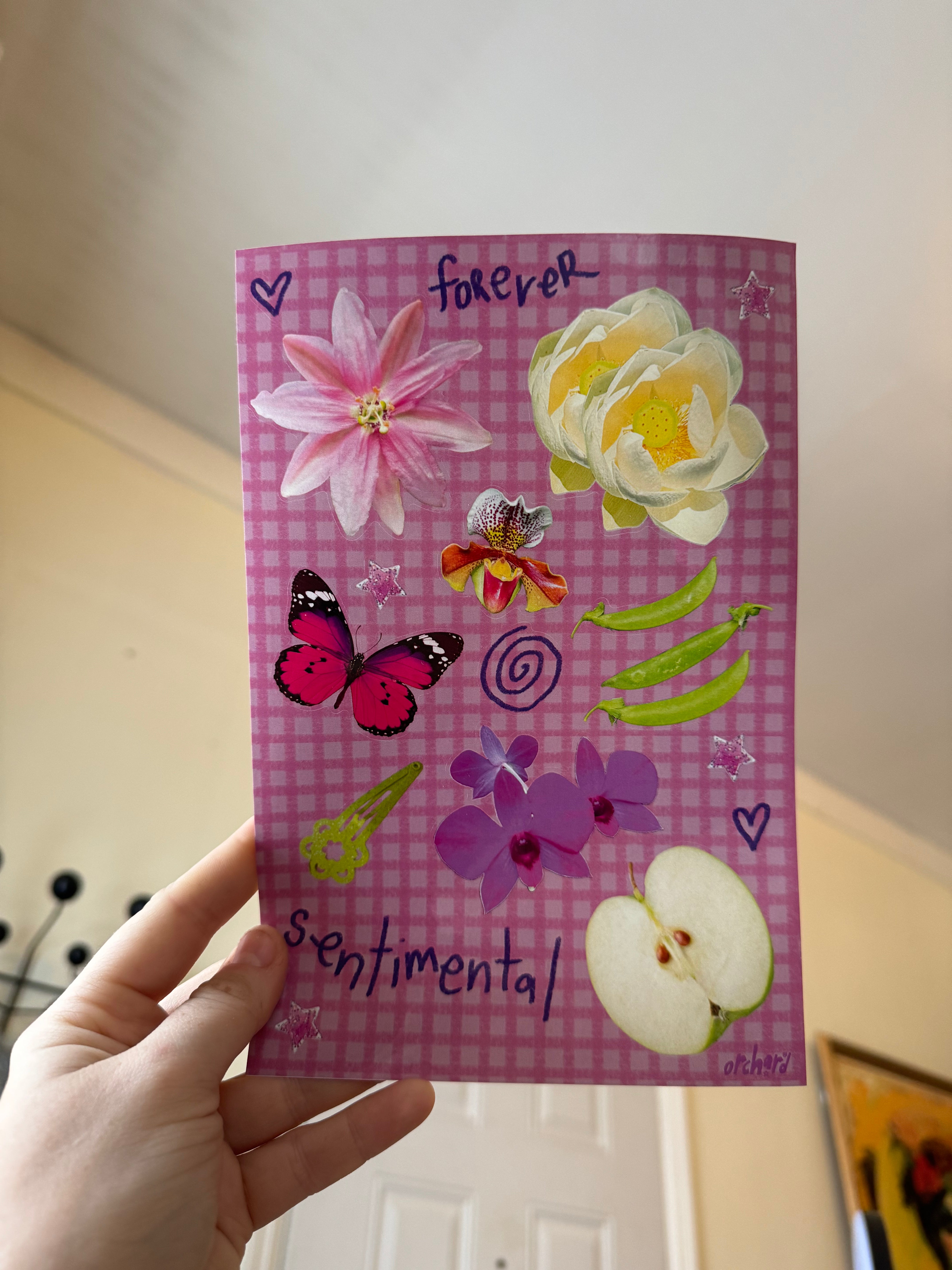 Forever Sentimental Sticker Sheet