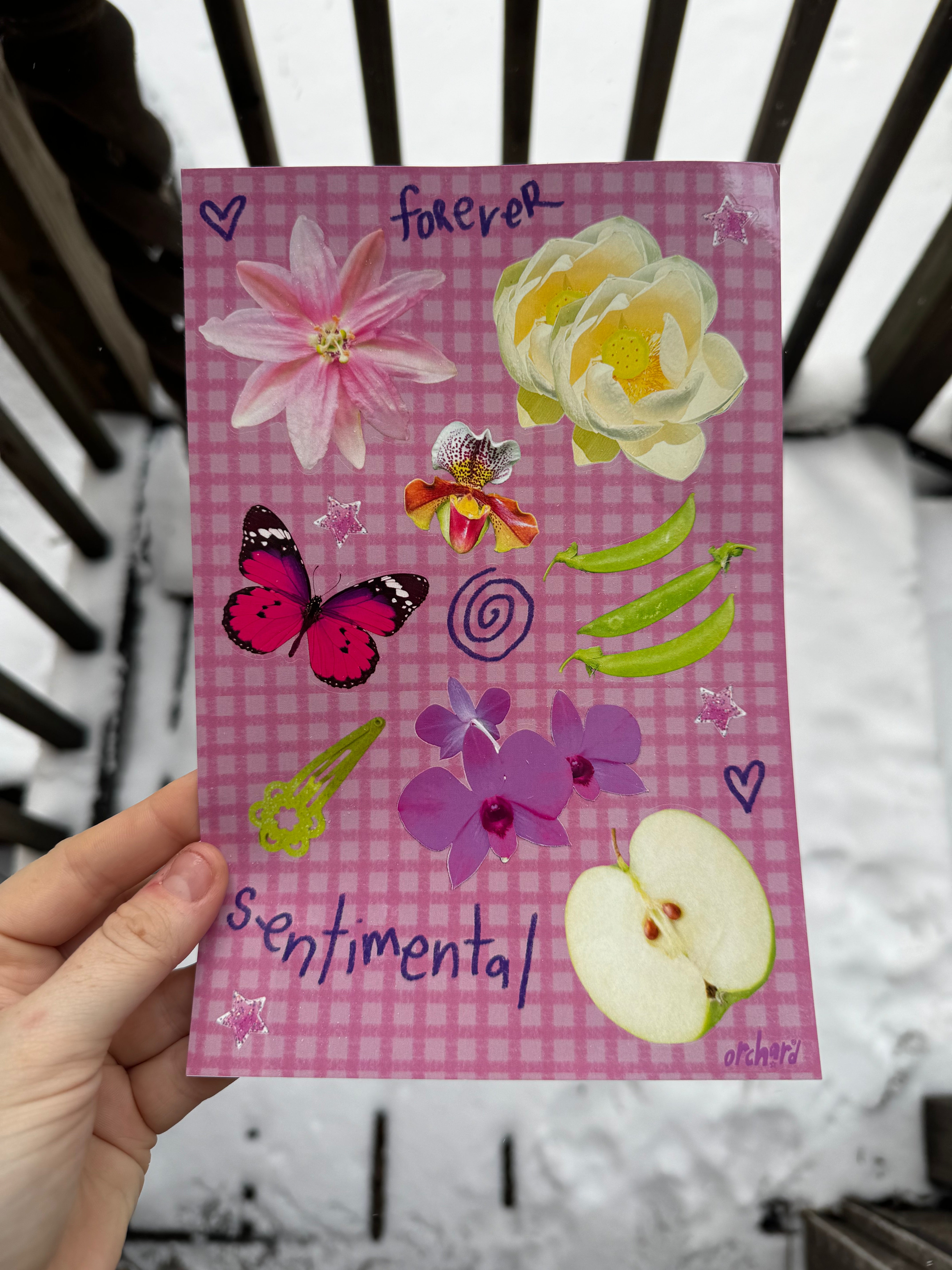 Forever Sentimental Sticker Sheet