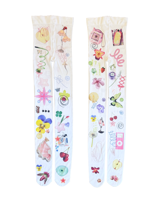 Collage Tights 5 (L-XL)