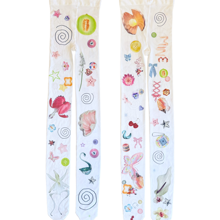 Collage Tights 6 (XS-M)