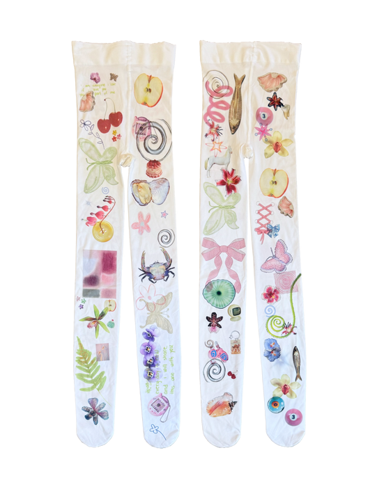 Collage Tights 8 (XS-M)