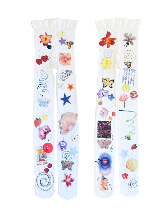 Collage Tights 10 (XS-M)
