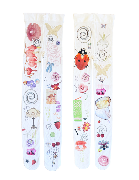 Collage Tights 12 (L-XL)