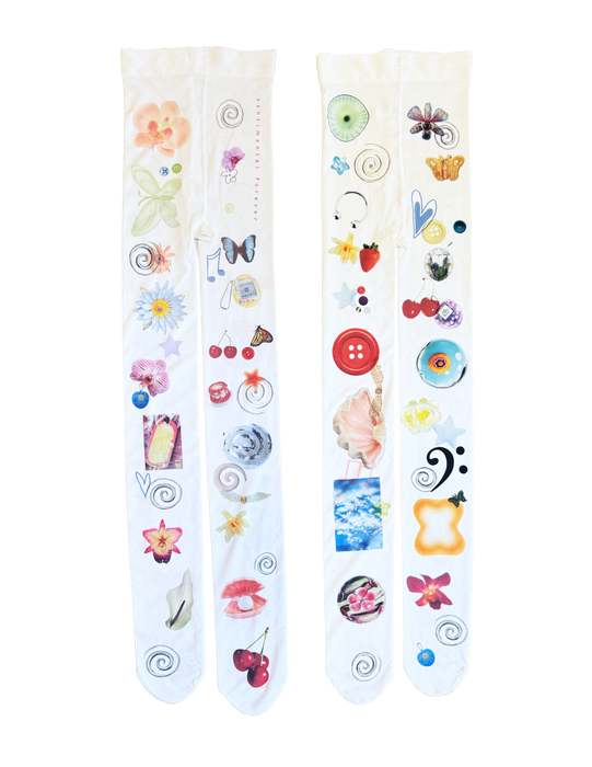 Collage Tights 13 (XL-XXXL)