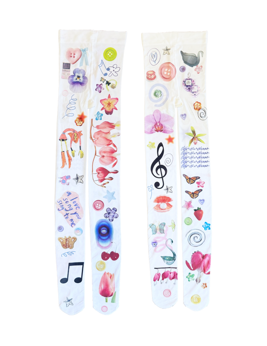 Collage Tights 14 (L-XL)