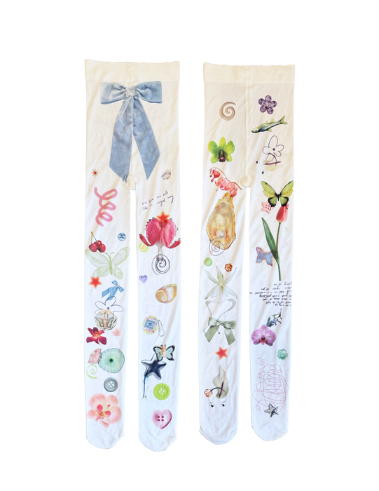 Collage Tights 9 (XL-XXXL)