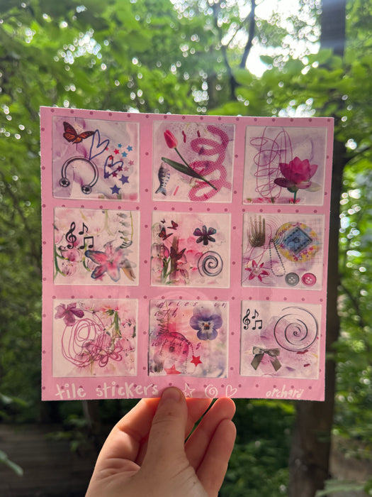 Tile Sticker Sheet