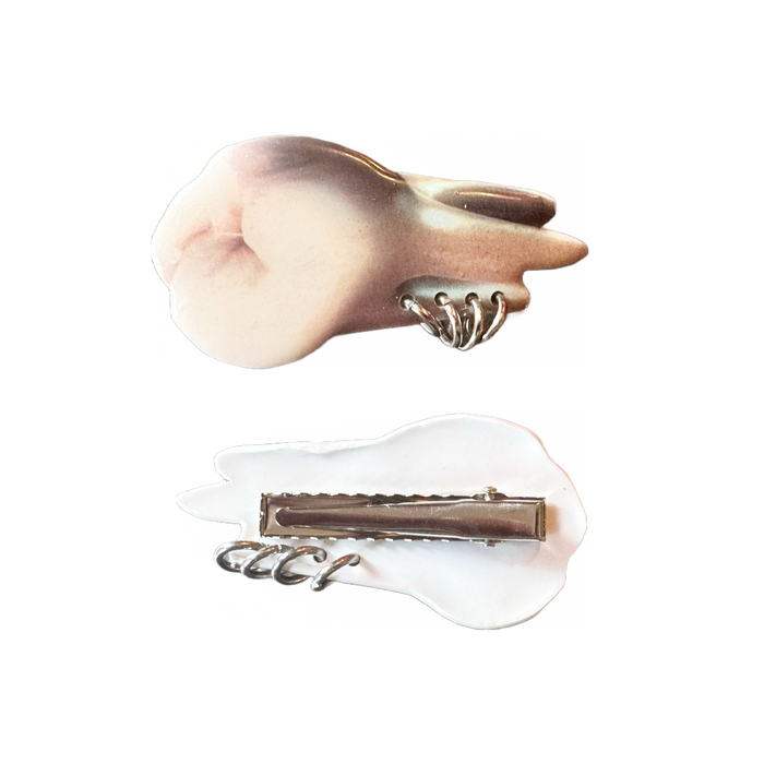 Three Pronged Tooth Clip
