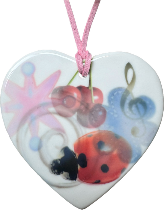 heart charm necklace i
