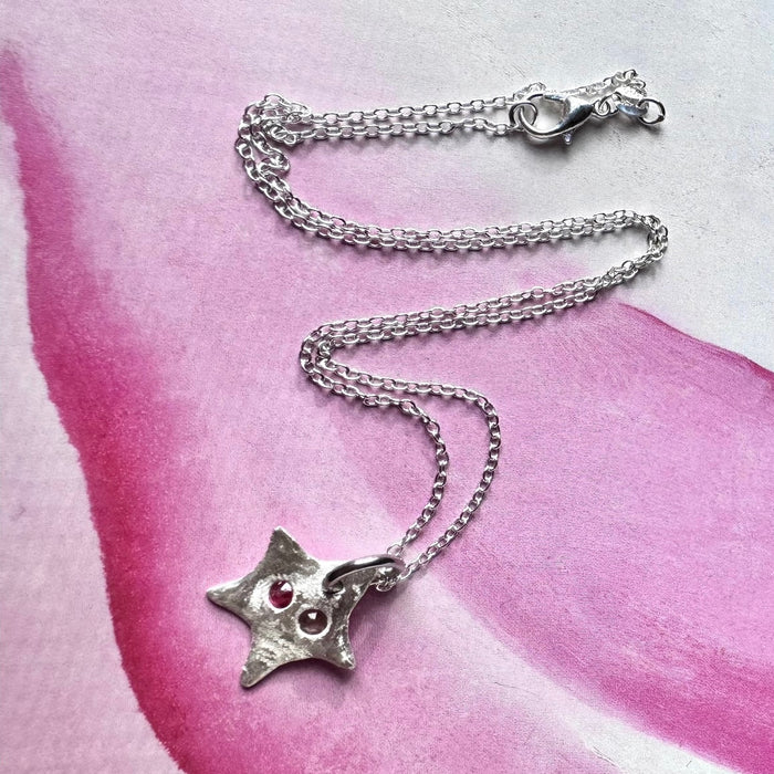Star Silver Necklace