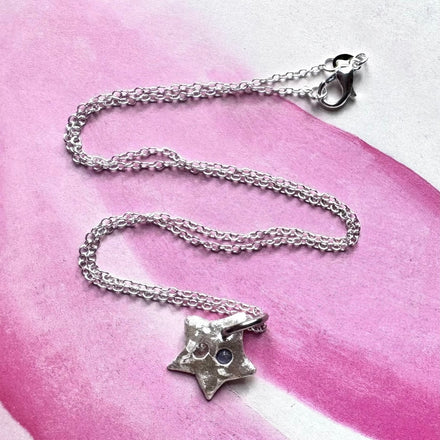 Star Silver Necklace