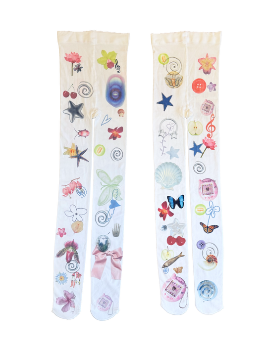 Collage Tights 3 (XS-M)