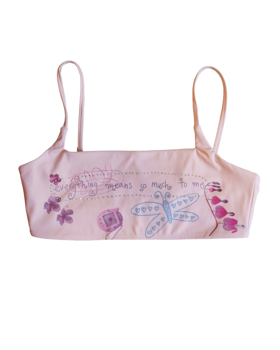 Pink Sports Bra- Medium