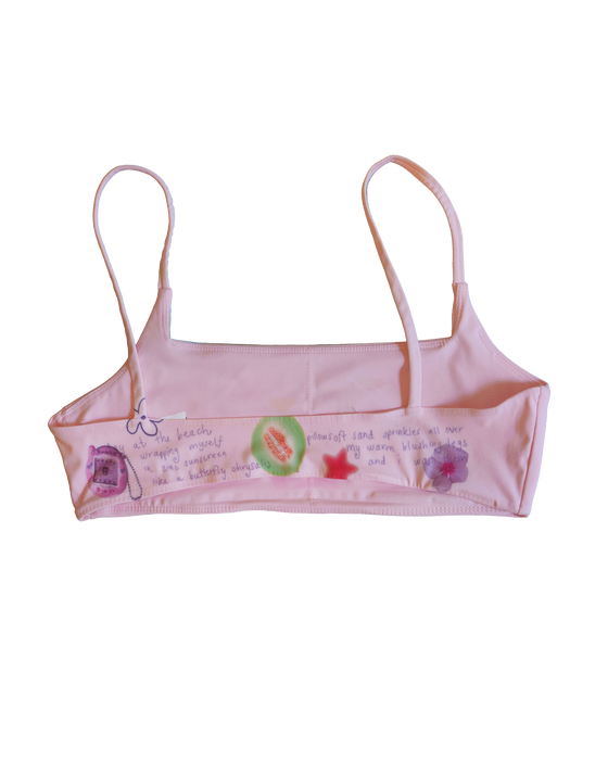 Pink Sports Bra - Size Medium