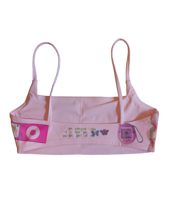 Pink Sports Bra - Size Medium