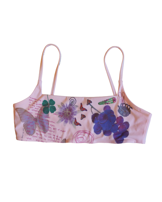 Pink Sports Bra - Size Medium