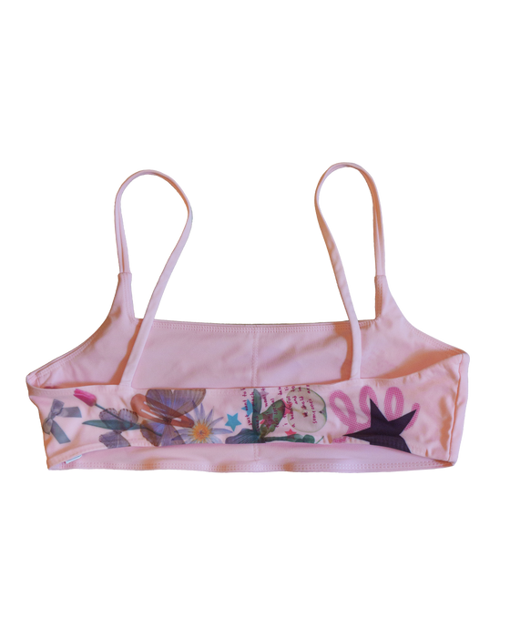 Pink Sports Bra - Size Medium