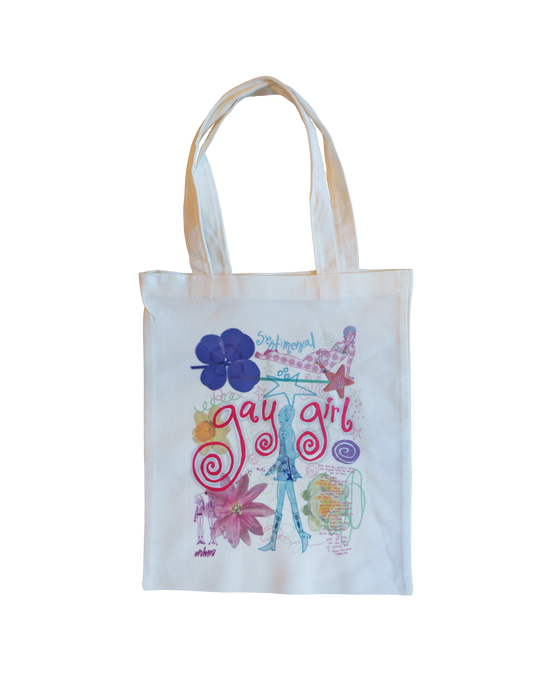 Gay Girl Tote Bag