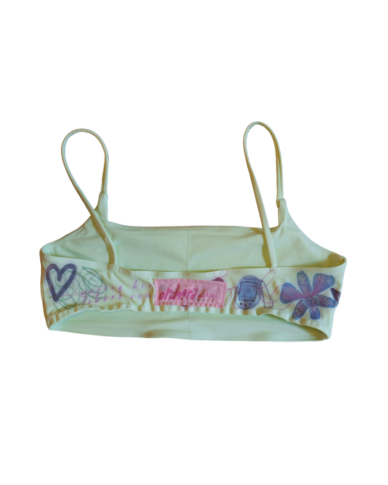 Green Sports Bra - Size Large