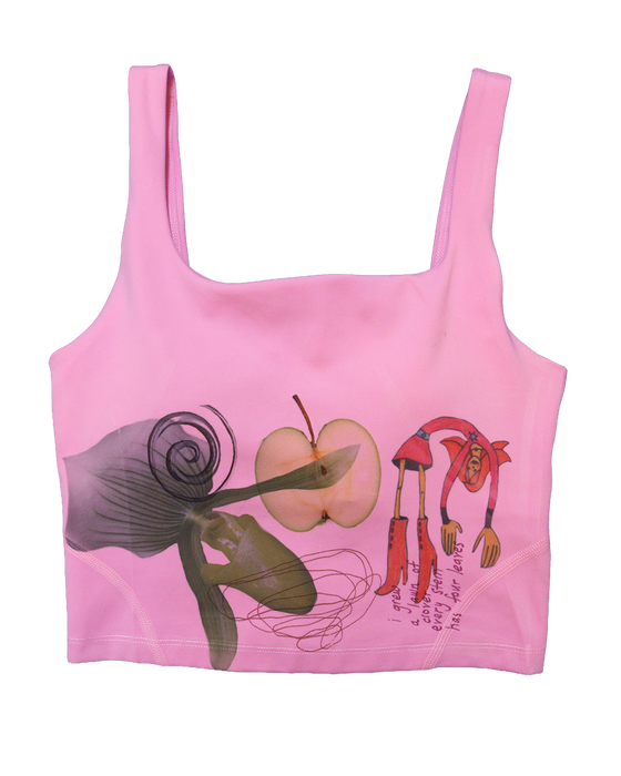 Pink Sports Tank - Size Medium