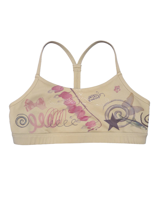 Tan Sports Bra - Size Small